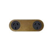 13 Carbon Double Outlet Faceplate gallery detail image
