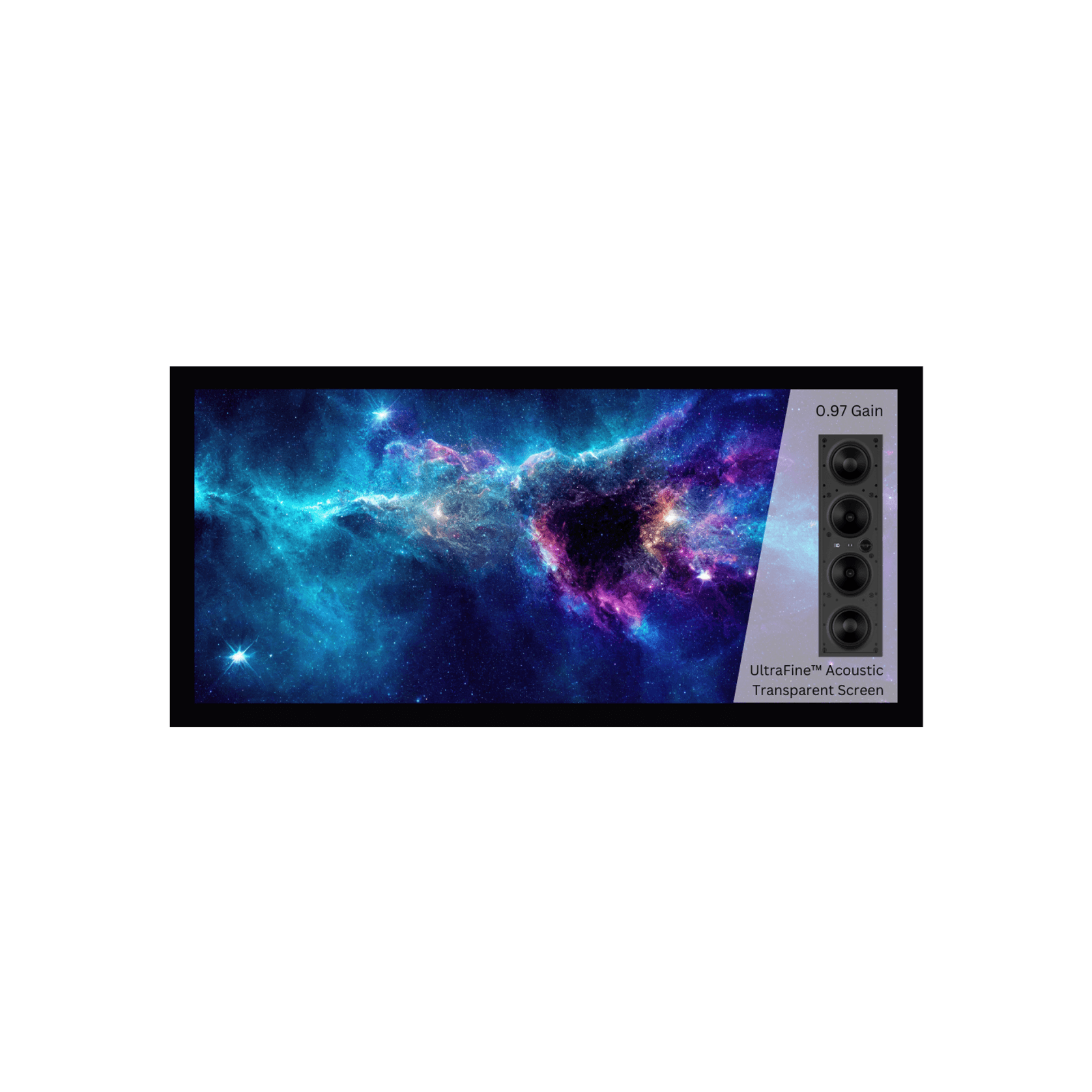 Helsyn Nebula 2.35:1 160" Woven AT Screen gallery detail image