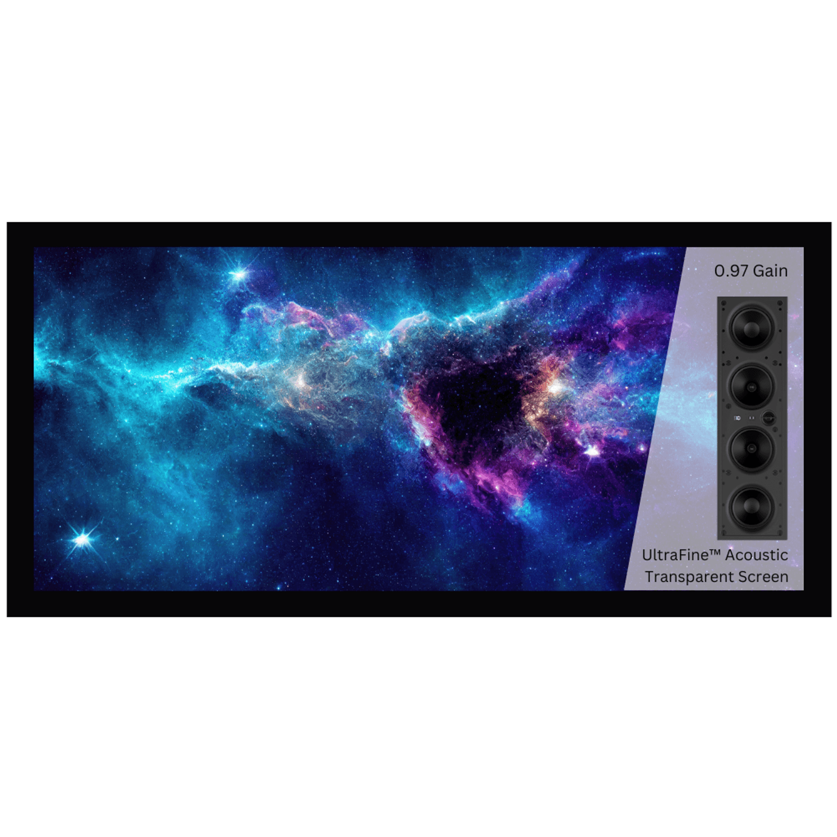 Helsyn Nebula 2.35:1 160" Woven AT Screen gallery detail image