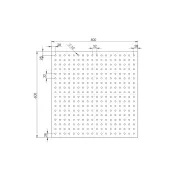 Perforated Birch Acoustic Panels 600x600x12mm gallery detail image