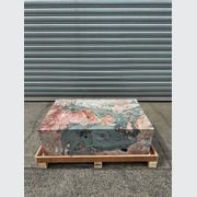 Block Coffee Table - Seasonal Pink Marble - Small | Natural Stone Co. gallery detail image