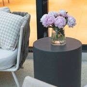 Rome Side Table Slate Black gallery detail image