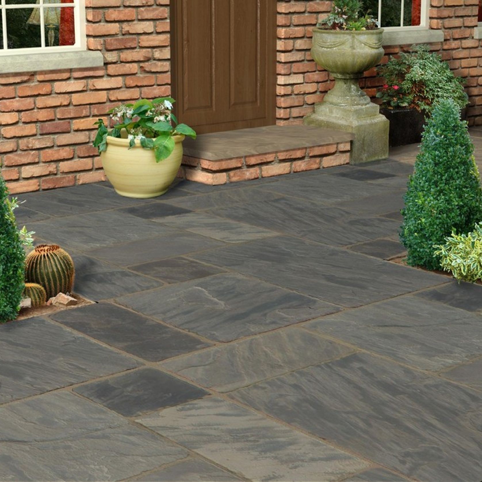 Charcoal Flagstone | Landscape Surfaces gallery detail image