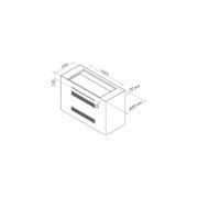 Artusi 104cm 4 Burner Built-In Gas BBQ - Matt Black gallery detail image