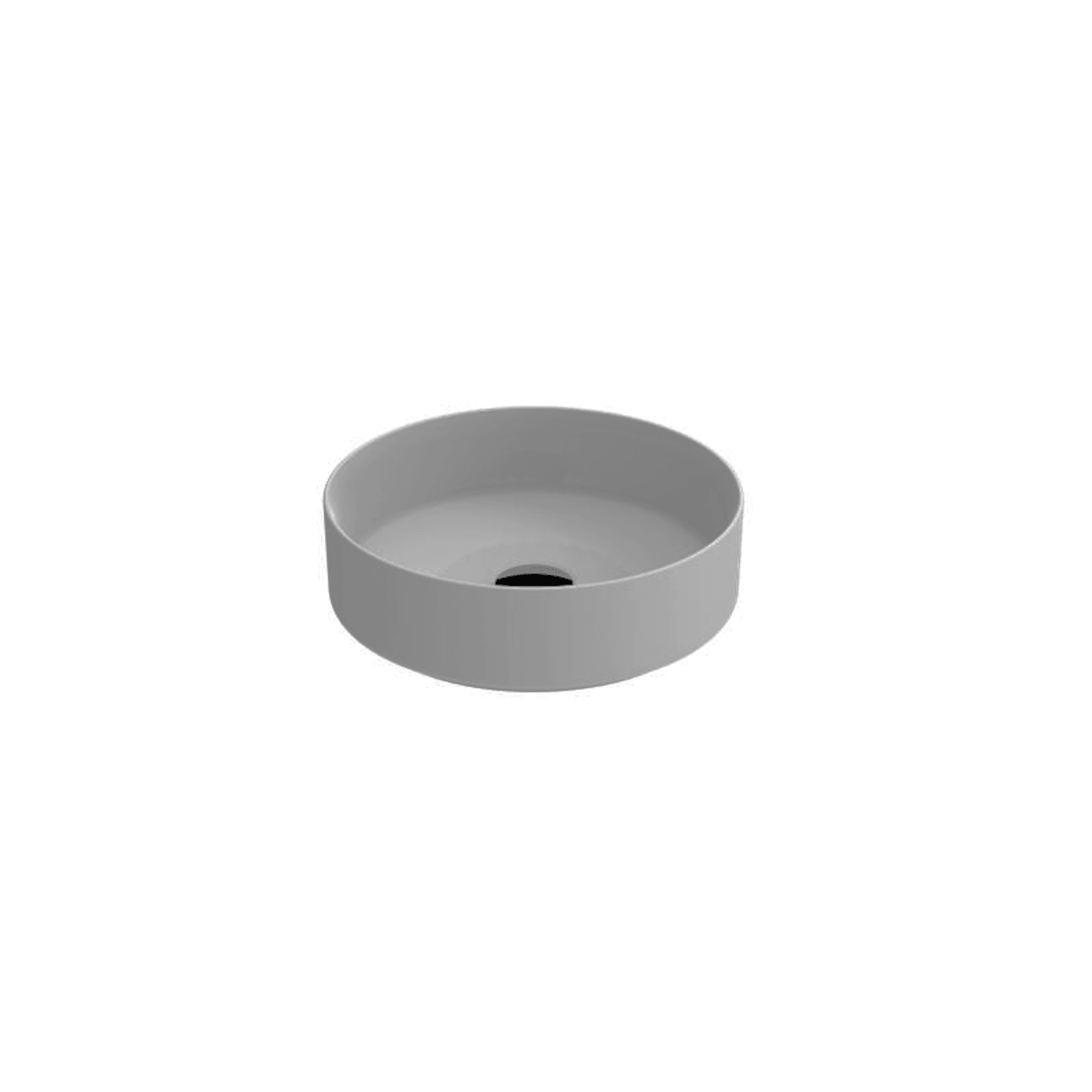 Evo 35 Round Vessel Basin Matt White gallery detail image