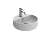 Evo 43 Round Vessel Basin With Taphole gallery detail image