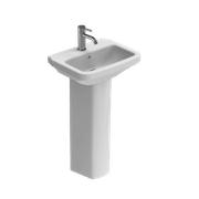 Evo 45 Round Basin & Pedestal gallery detail image