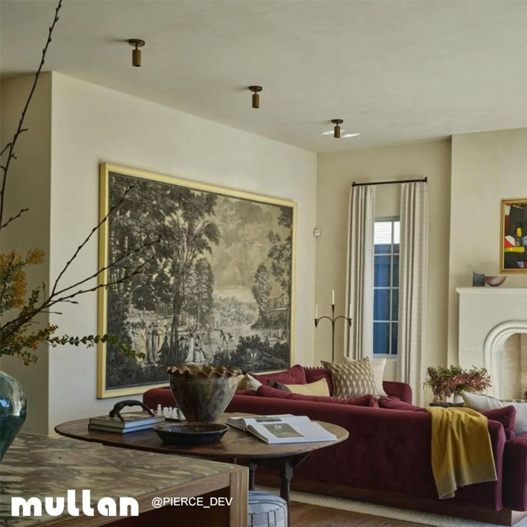 Evanston Adjustable Ceiling Light gallery detail image