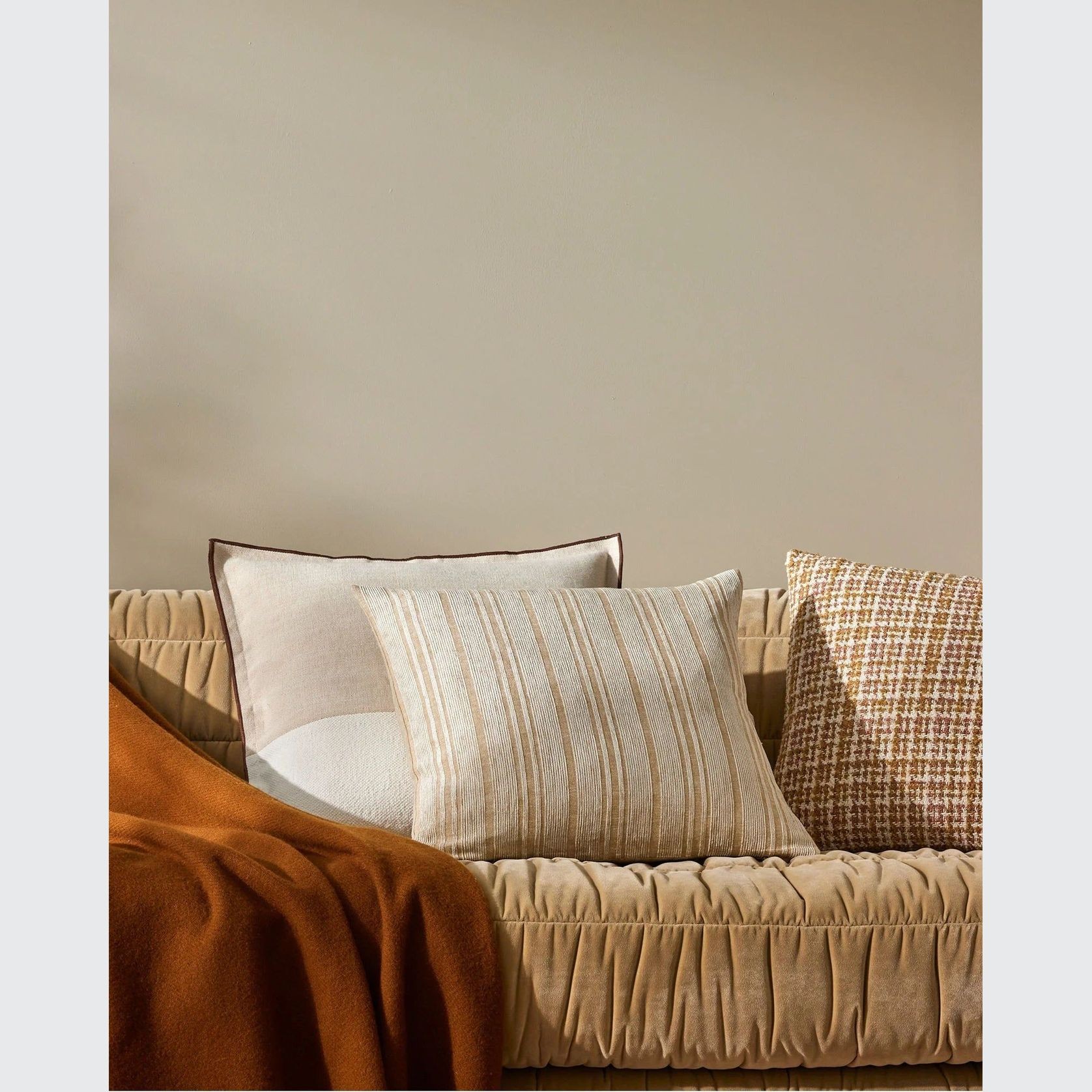Weave Home Tripoli Cushion -  Terra | 50 x 50cm gallery detail image