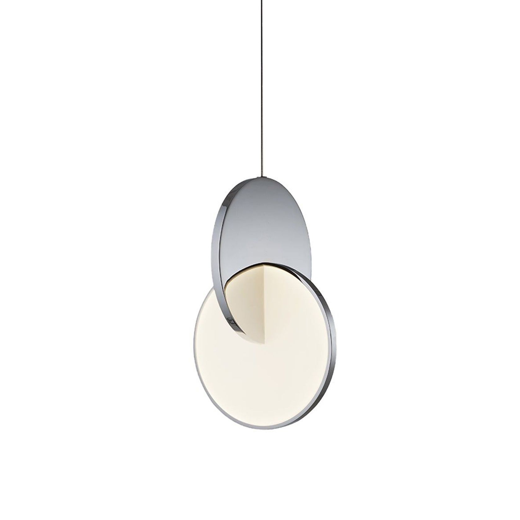 Eclipse Pendant Light - Polished Chrome gallery detail image