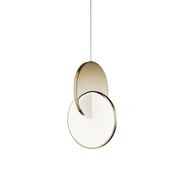 Eclipse Pendant Light - Polished Gold gallery detail image