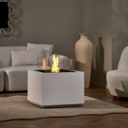 EcoSmart™ Sidecar 24 Square Ethanol Fire Table gallery detail image