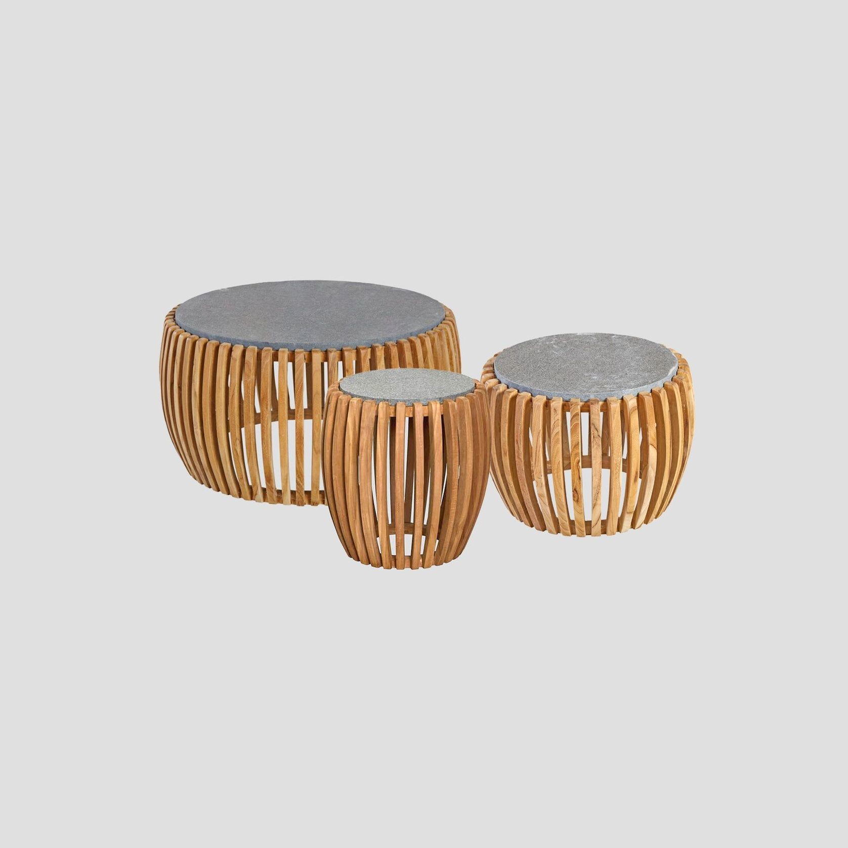 Egmont Teak Side Table - 43Cm gallery detail image