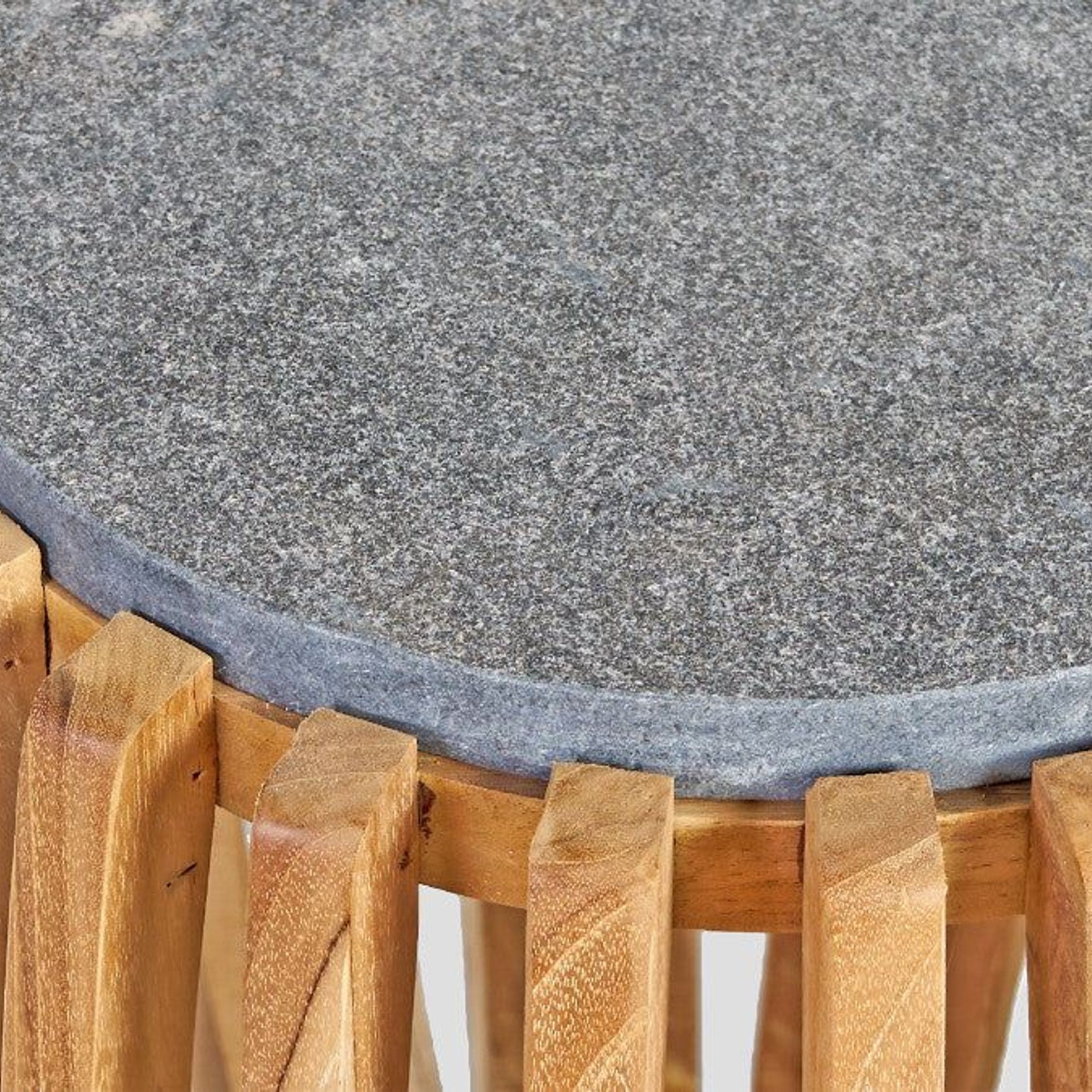 Egmont Teak Side Table - 43Cm gallery detail image