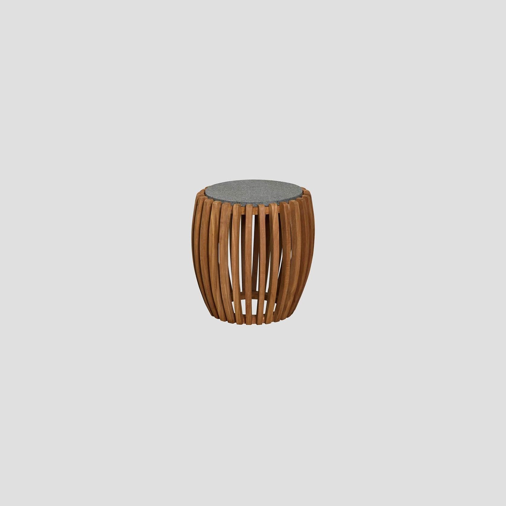 Egmont Teak Side Table - 43Cm gallery detail image