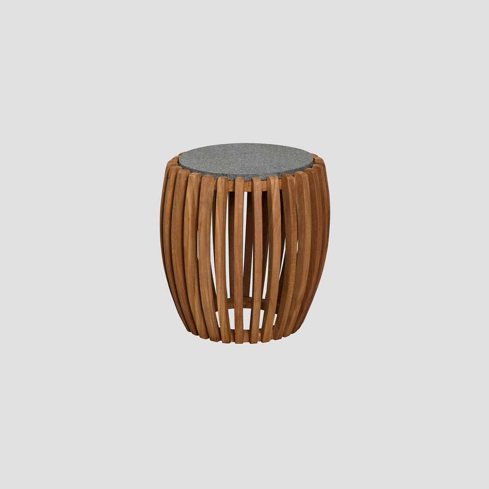 Egmont Teak Side Table - 43Cm gallery detail image