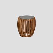 Egmont Teak Side Table - 43Cm gallery detail image