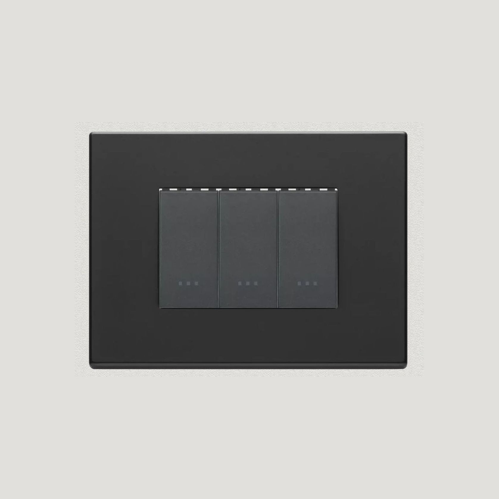 Vimar Eikon Exe Light Switches | Painted Metal gallery detail image