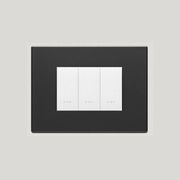 Vimar Eikon Exe Light Switches | Painted Metal gallery detail image