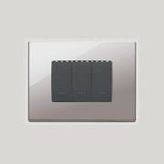 Vimar Eikon Exe Light Switches | Painted Metal gallery detail image