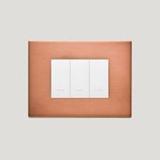 Vimar Eikon Exe Light Switches | Painted Metal gallery detail image