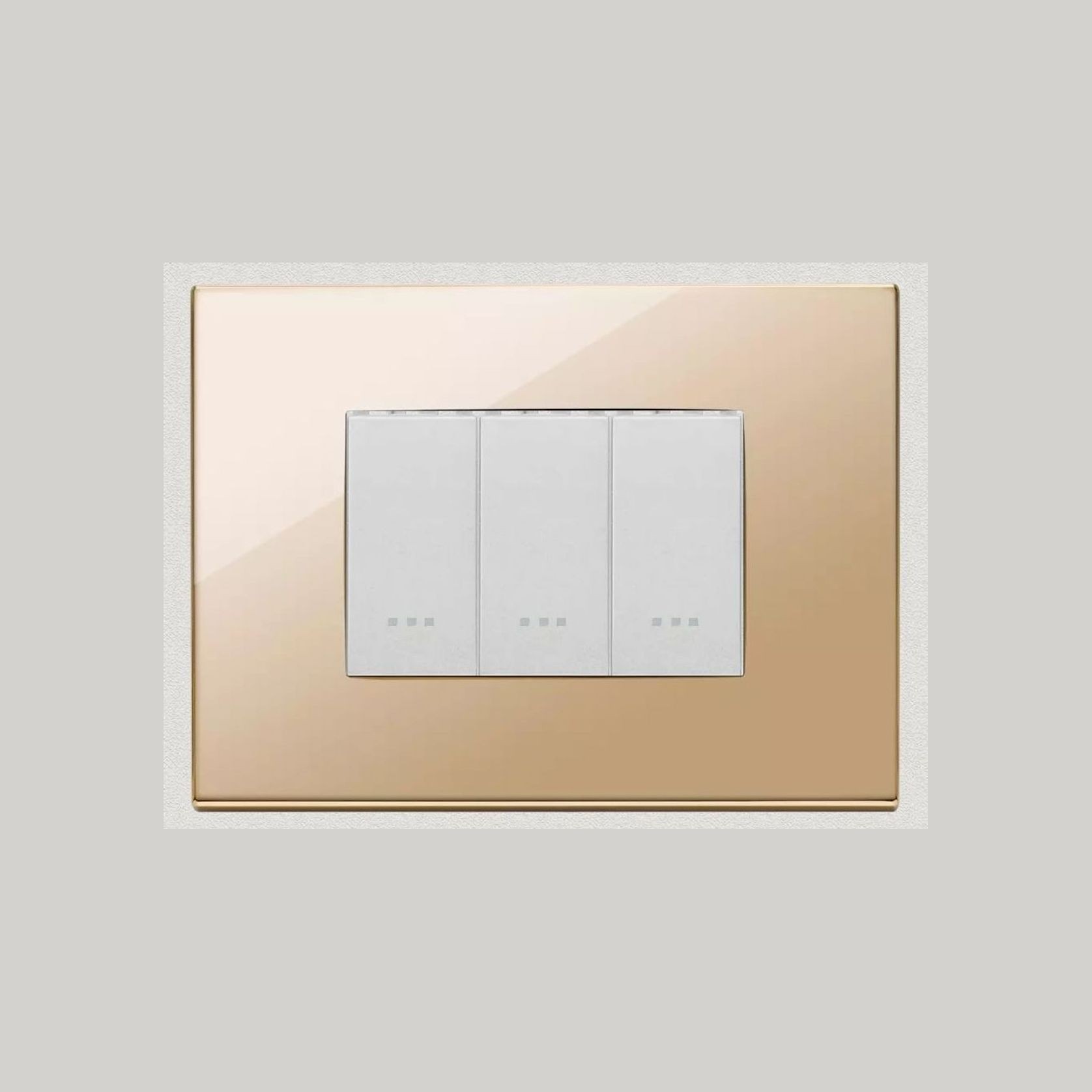 Vimar Eikon Exe Light Switches | Painted Metal gallery detail image