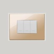 Vimar Eikon Exe Light Switches | Painted Metal gallery detail image
