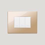 Vimar Eikon Exe Light Switches | Painted Metal gallery detail image