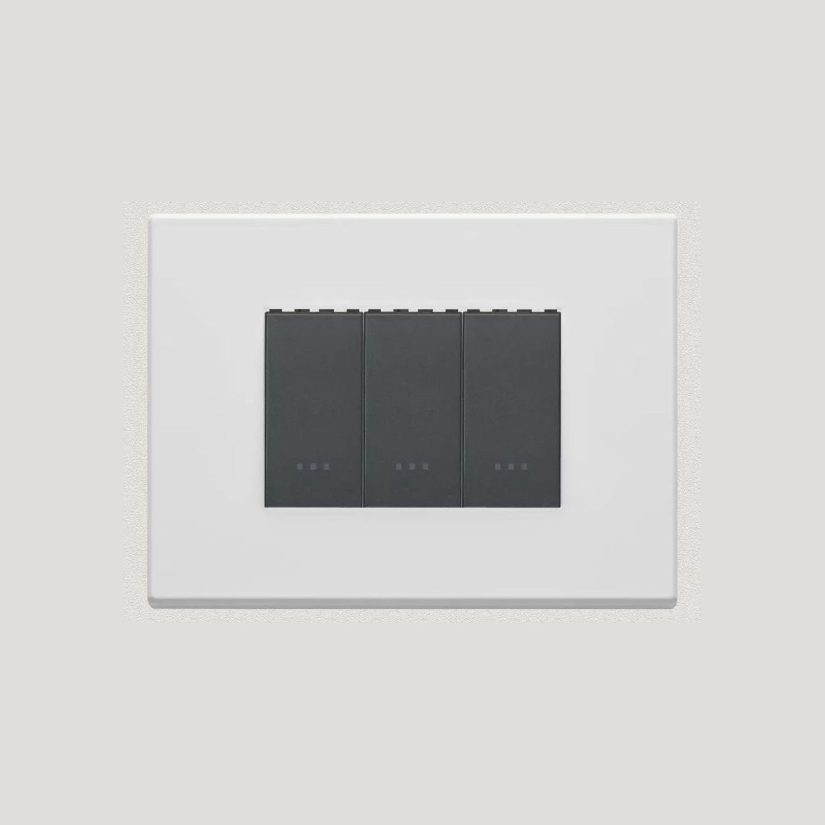 Vimar Eikon Exe Light Switches | Painted Metal gallery detail image