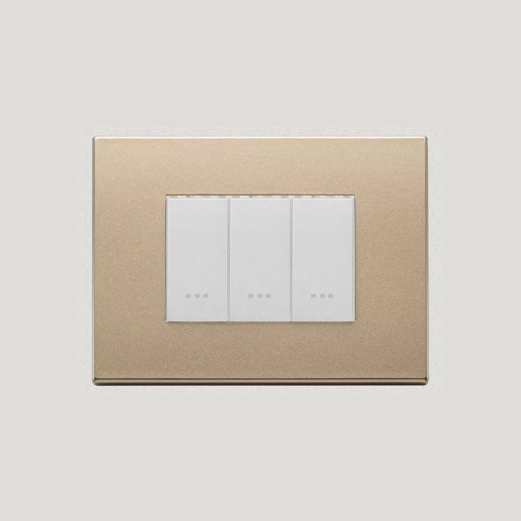 Vimar Eikon Exe Light Switches | Painted Metal gallery detail image