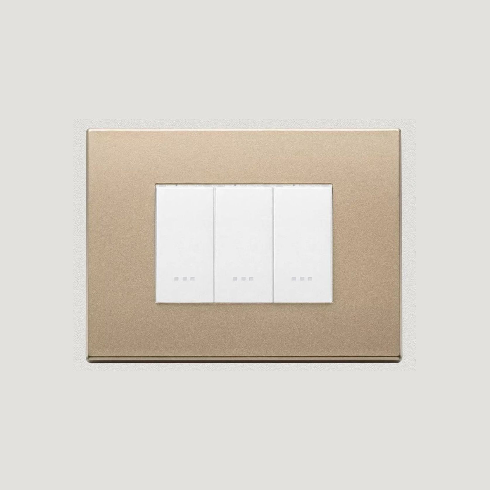 Vimar Eikon Exe Light Switches | Painted Metal gallery detail image