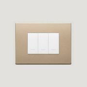 Vimar Eikon Exe Light Switches | Painted Metal gallery detail image