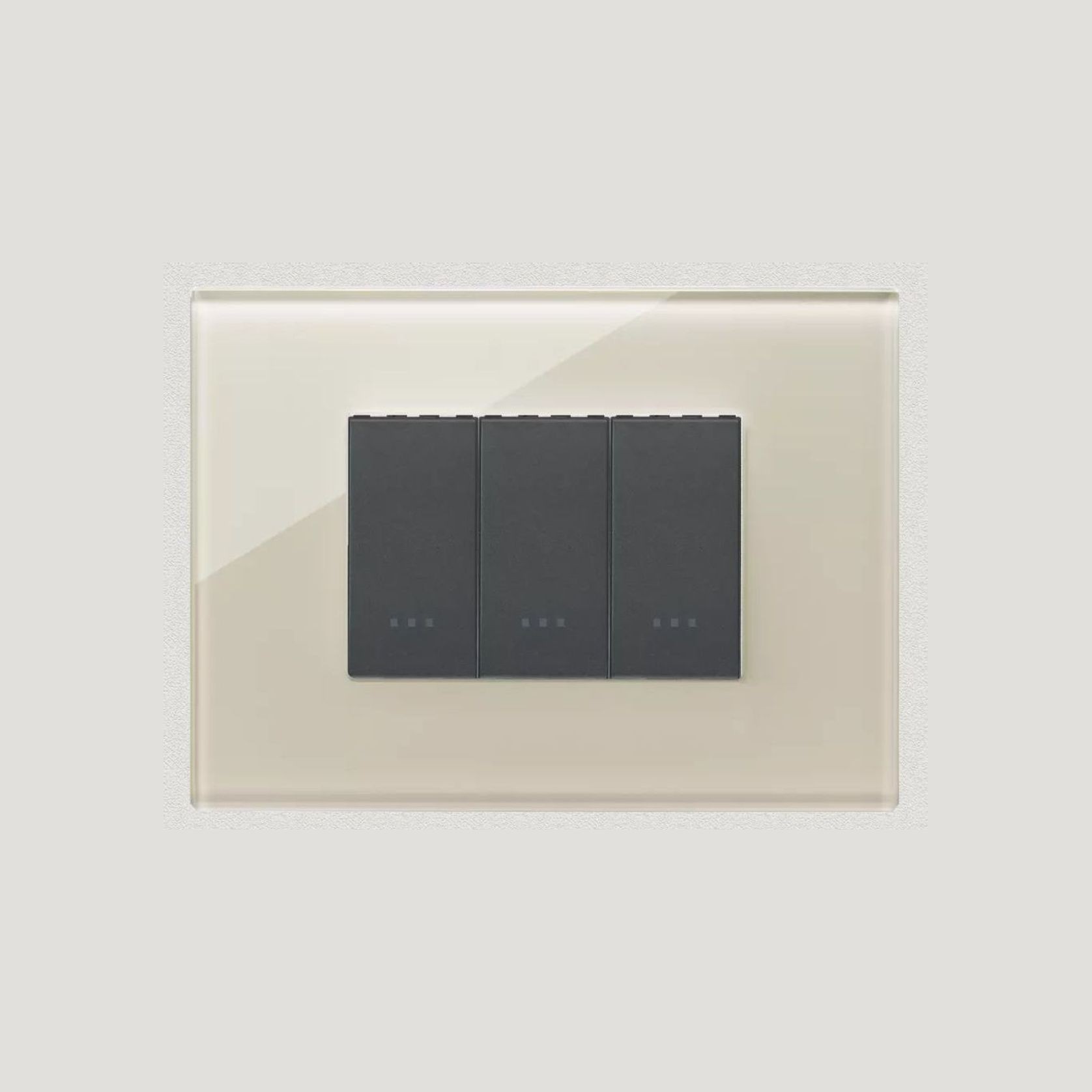 Vimar Eikon Exe Light Switches | Plate Glass gallery detail image