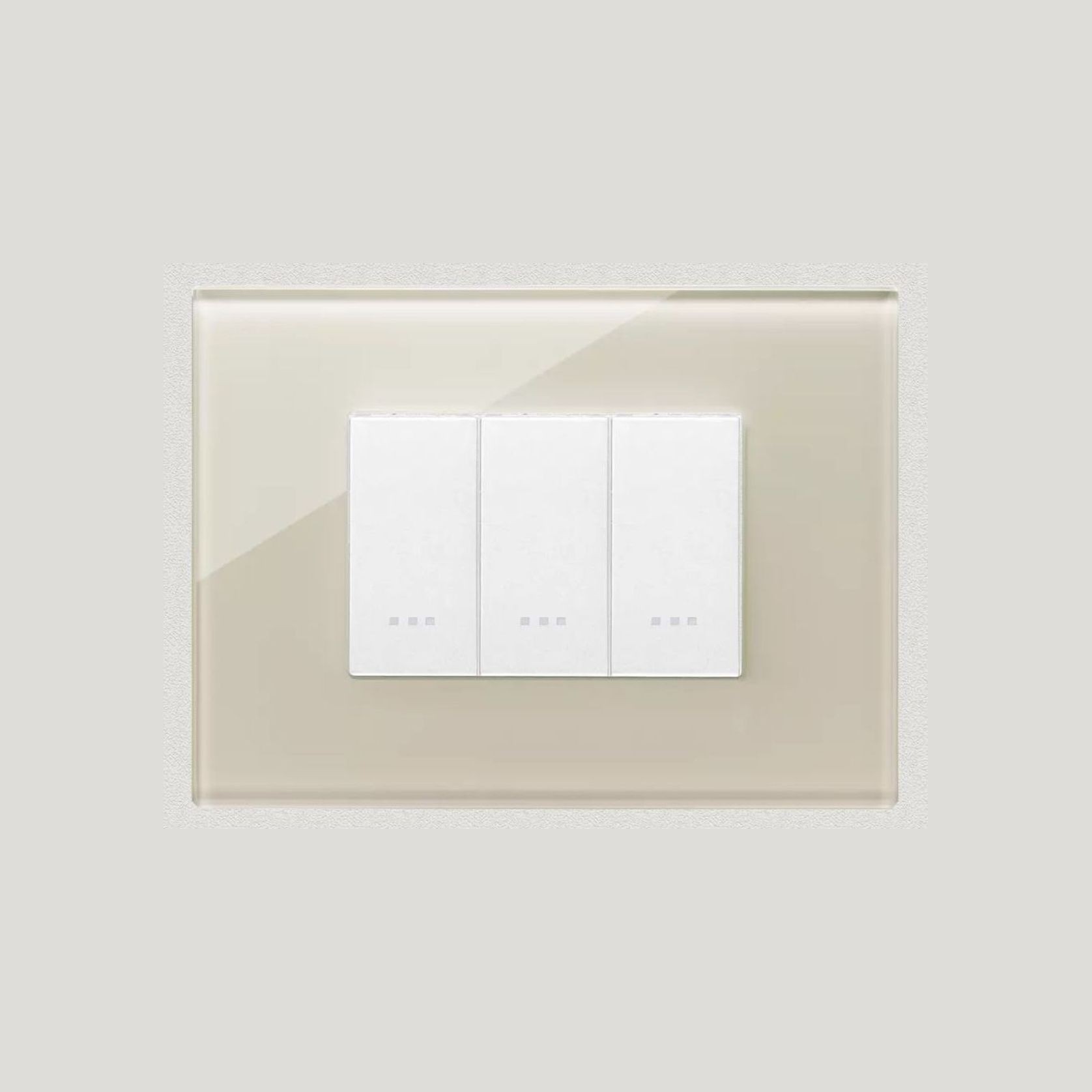 Vimar Eikon Exe Light Switches | Plate Glass gallery detail image