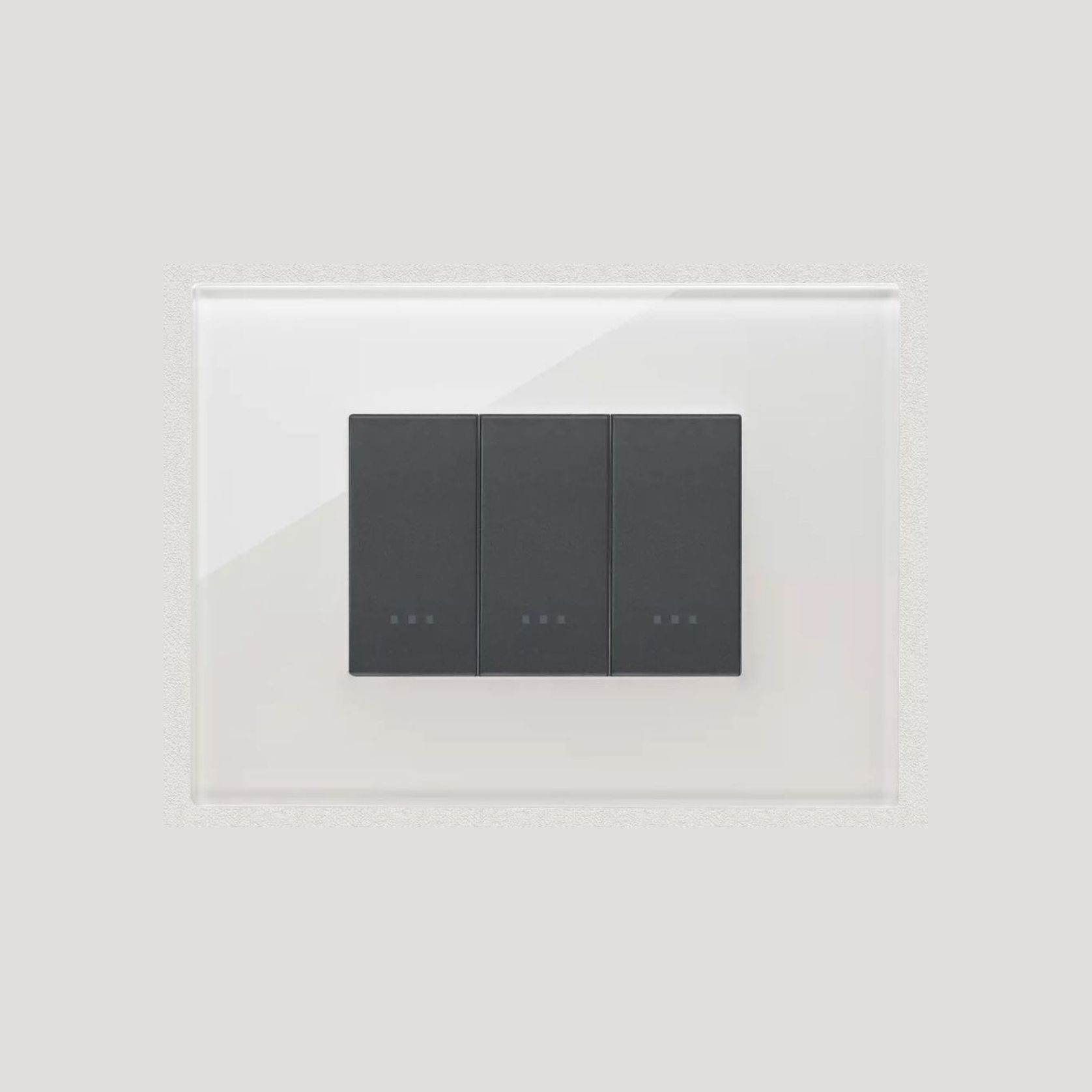 Vimar Eikon Exe Light Switches | Plate Glass gallery detail image