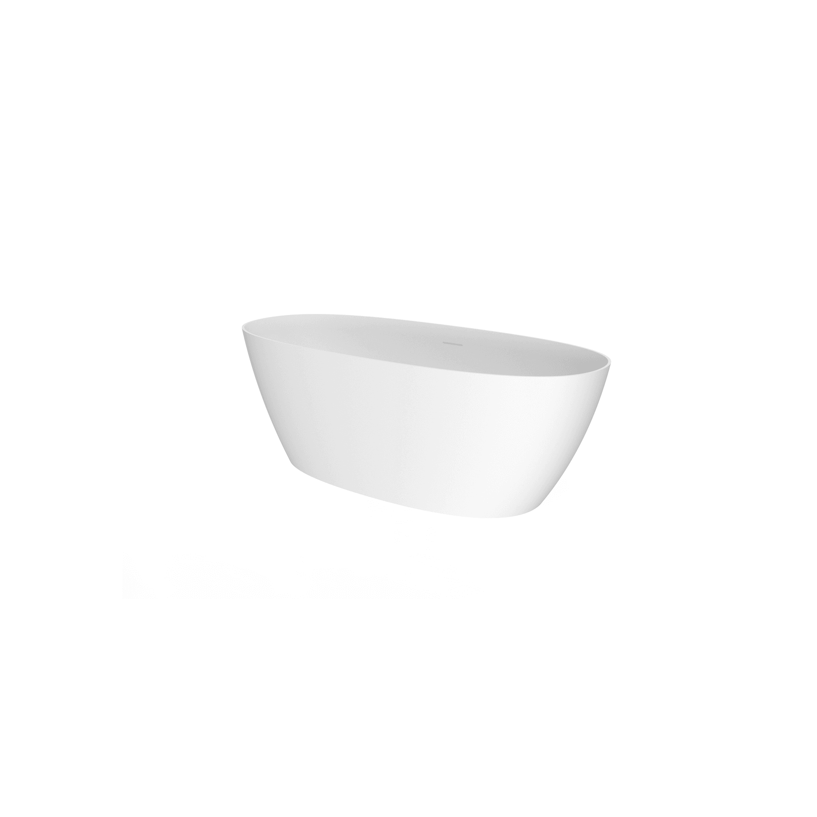 Elisabet Compact 1500mm Bath - OV8007 1500 gallery detail image