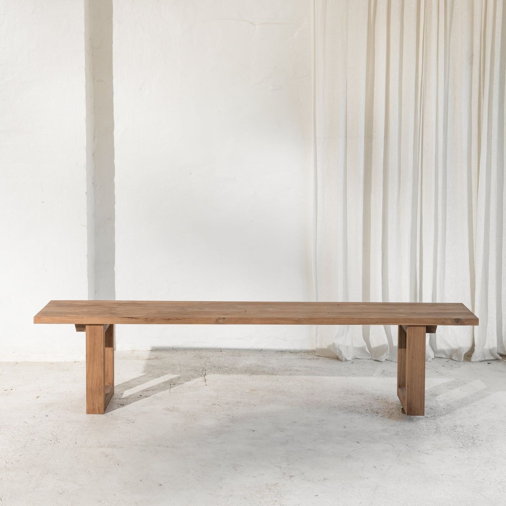 Elyas Rustic Bench Seat gallery detail image