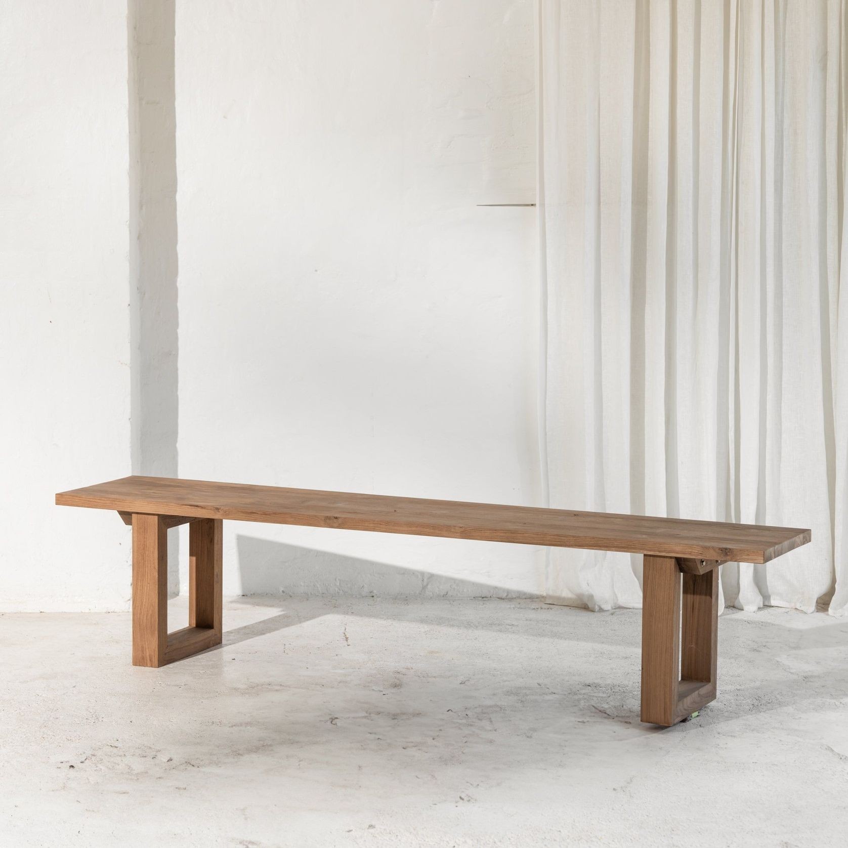 Elyas Rustic Bench Seat gallery detail image