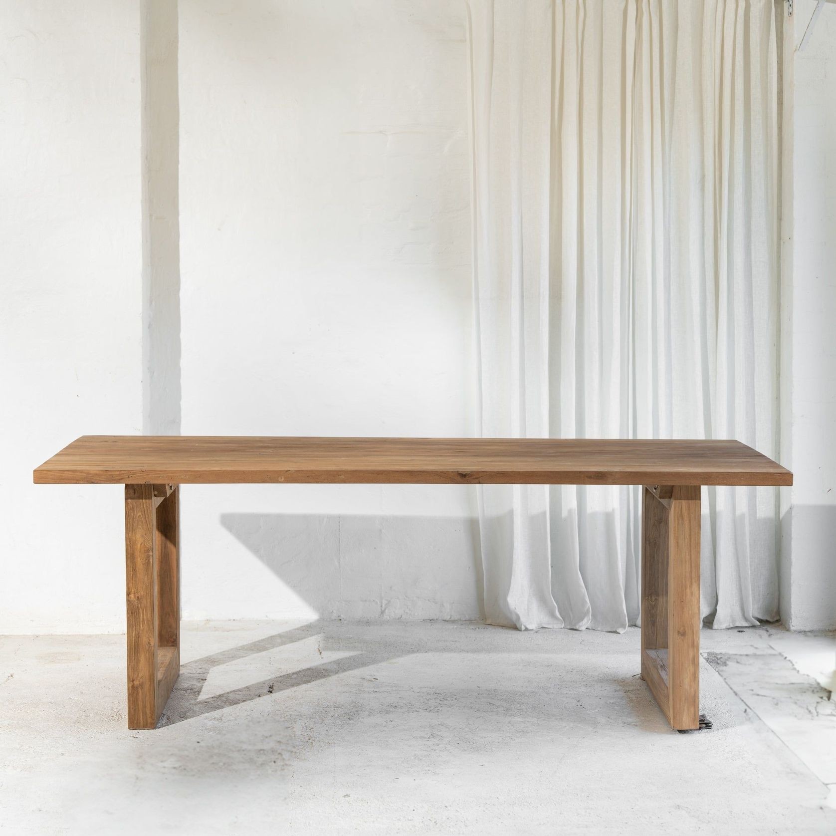 Elyas Rustic Dining Table gallery detail image