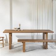 Elyas Rustic Dining Table gallery detail image