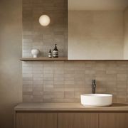 Elysian Extended Basin Mixer - Brushed Gunmetal gallery detail image