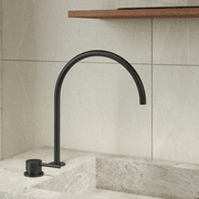 Elysian Bench-Mounted Mixer | Matte Black gallery detail image