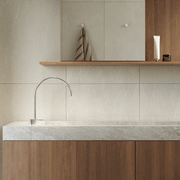 Elysian Bench-Mounted Mixer | Chrome gallery detail image