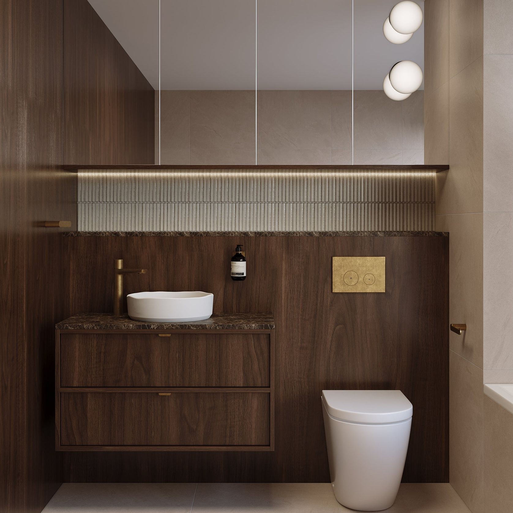 Yama Kit Kat Mosaic Tile gallery detail image