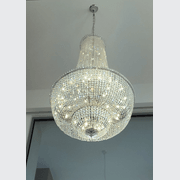 Empress Crystal Basket Chandelier - Chrome - 45 Light gallery detail image