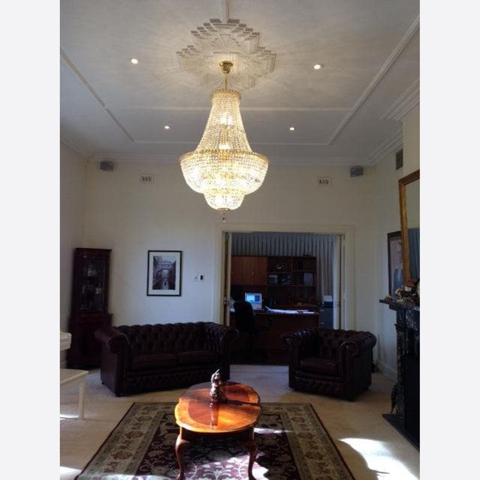 Empress Crystal Basket Chandelier - Gold - 28 Lights gallery detail image