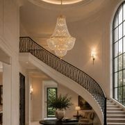Empress Crystal Basket Chandelier - Gold - 42 Light gallery detail image