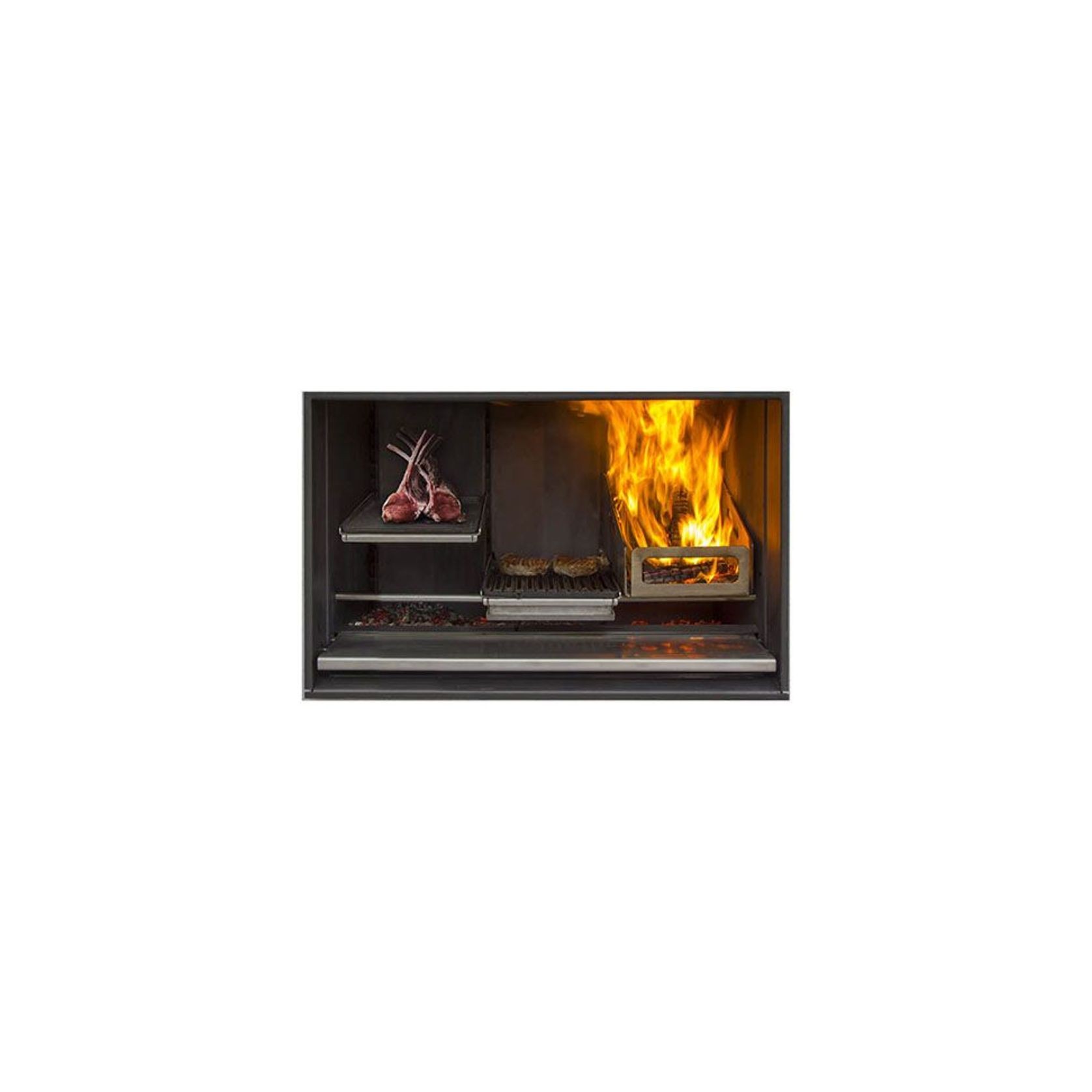 Escea EK950 Outdoor Fireplace Kitchen gallery detail image