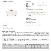 Visual Comfort Studio Esther Flush Mount gallery detail image