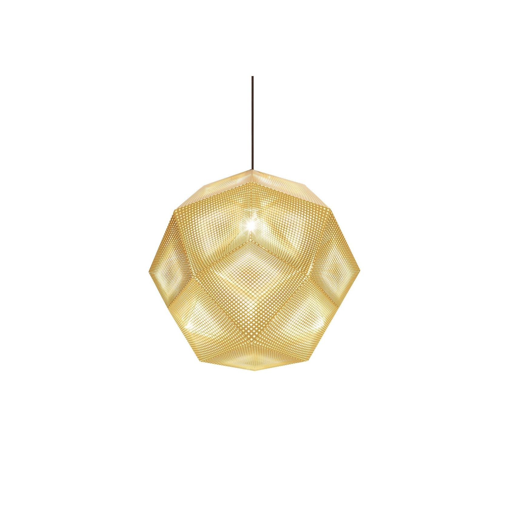 Etch Pendant Brass gallery detail image